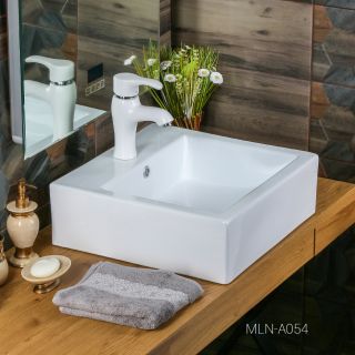 Накладная раковина Melana A054-803 47см белый