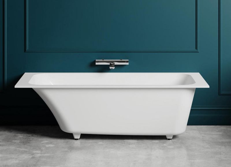 Ванна из искусственного камня Salini Orlanda S-Sense 102015M 160x70см белый матовый