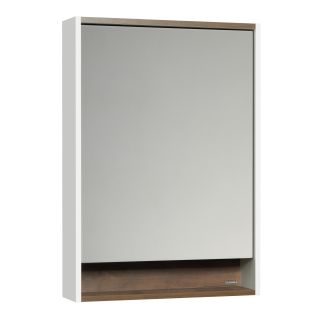 Зеркальный шкаф Акватон Капри 60см таксиния тёмная 1A230302KPDB0