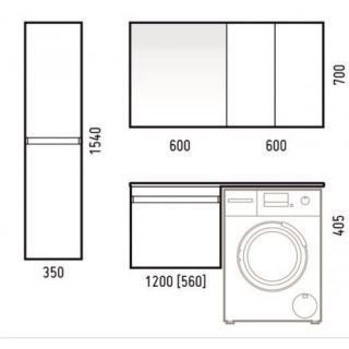 Пенал Corozo Альтаир 35см белый SD-00000503