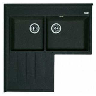 Кухонная мойка Florentina Адрия чёрный