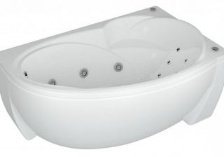 Акриловая ванна АКВАТЕК Бетта 160x97 см правая без гидромассажа
