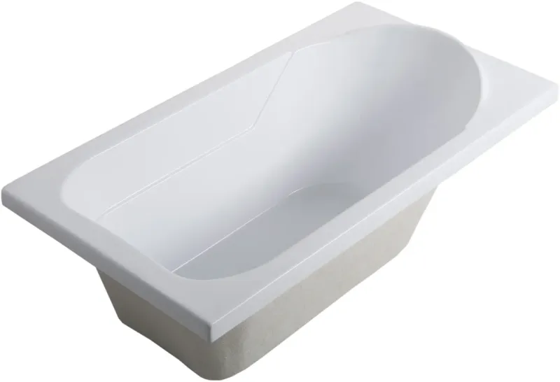 Акриловая ванна Aquanet West 347175 130x70 см с каркасом и фронтальной панелью