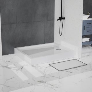 Акриловый поддон BelBagno TRAY-BB-AH-120/100-15-W белый