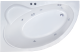 Гидромассажная ванна Royal Bath Alpine Standart 170x100см левая белый RB819102ST-L