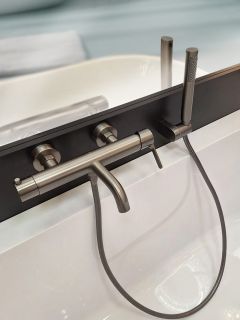 Смеситель для ванны AltroBagno Unione 0222 GrMt