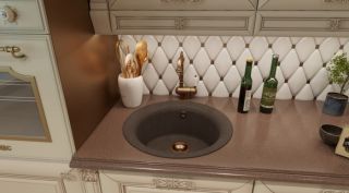 Кухонная мойка Florentina Антик шампань