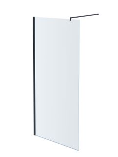 Душевая перегородка Aquatek Walk in AQ WIW Print 10020BL 100см чёрный