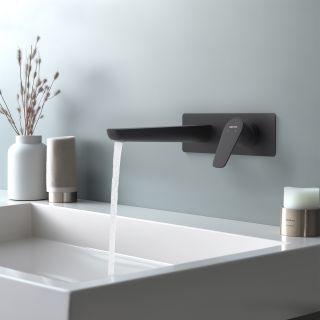 Смеситель для раковины Aquatek Бетта AQ1113MB черный