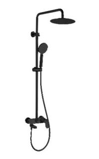 Душевая стойка Aquatek AQ2040MB чёрный матовый