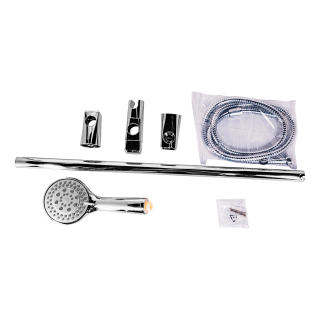 Душевой гарнитур Aquanika Basic AQB01CR хром