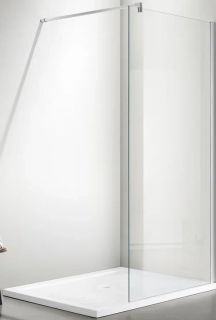 Душевая перегородка Aquatek Walk in AQ WIW 09020CH 90см хром