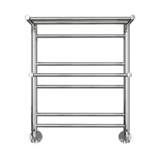 Водяной полотенцесушитель Aquatek Альфа AQ RRP0760CH П7 50x60см с полкой хром