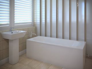 Ванна из искусственного камня AquaStone Наоми 180x80см белый