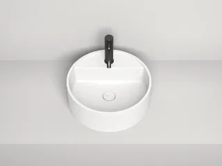 Накладная раковина Salini Armonia Top 02 S-Sense 130116G 45см белый глянцевый