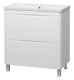 Напольная тумба под раковину Misty Атлантик 80 см белый