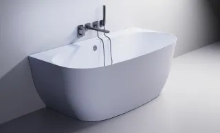 Ванна из искусственного камня Astra-Form Атрия 01010013 170x85 см белый глянец