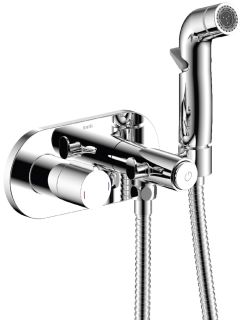 Гигиенический душ со смесителем IDDIS Axes хром AXESBRBi08