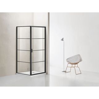 Душевое ограждение Azario RICHMOND AZ-NAG1221 800 BLACK 800х800х1950