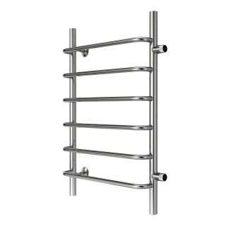 Полотенцесушитель водяной AZARIO MODENA AZ08558 500/800 6 секций, боковое подключение, 1, хром