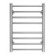 Полотенцесушитель водяной AZARIO PARMA AZ10146S 400/600 8 секций, нижнее/диагональное подключение, 1/2, хром