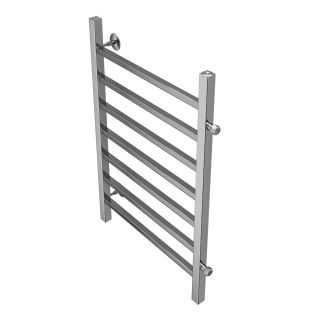 Полотенцесушитель водяной AZARIO ANCONA AZ71558 500/800 квадрат, 7 секций, боковое подключение, 3/4, хром