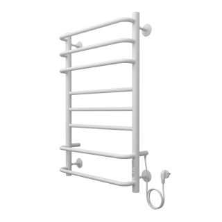 Полотенцесушитель электрический AZARIO MILAN AZ90858W 500/800 8 секций, тен справа, белый