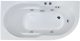 Гидромассажная ванна Royal Bath Azur Standart 170x80см левая белый RB614203ST-L