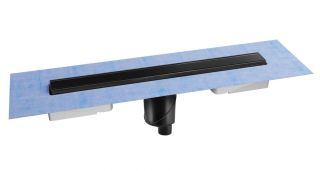 Душевой лоток Berges В1 Keramik Black 095019 80см чёрный матовый