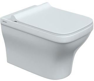 Комплект Berges 4в1 042455: инсталляция NOVUM кнопка L4 SoftTouch белая унитаз Strati Rimless сиденье Strati Slim SO