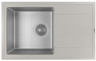Кухонная мойка Florentina Комби 780 грей