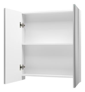 Зеркальный шкаф Misty Балтика 70см белый