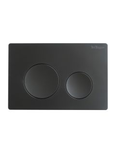 Кнопка смыва BelBagno BB-03C-NERO.M, черный матовый