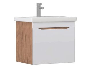 Тумба под раковину подвесная Vigo Grani 057 60 см дуб золотой