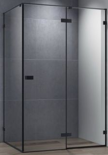 Душевой уголок Cezares Bellagio 120x90см чёрный BELLAGIO-AH-1-120/90-C-NERO