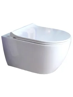 Комплект SET AQUATEK ПОЛАРИС-01-016 4в1 унитаз с инсталляцией кнопкой и сиденьем микролифт