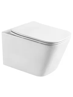 Комплект SET AQUATEK ЛИБРА T-TDI002 унитаз с инсталляцией кнопкой и сиденьем микролифт