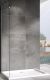 Душевая стенка ABBER Zart 80см хром S81
