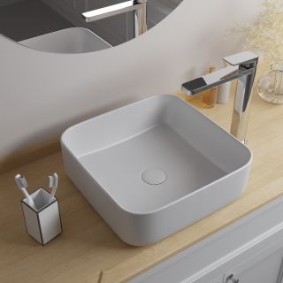 Раковина IDDIS Bridge 40см белый глянцевый BRIWS04i27