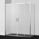 Душевой уголок Wasserkraft Lippe 45S 45S50 160х80 см хром