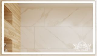 Зеркало с подсветкой Art&Max Monza 140x80см AM-Mon-1400-800-DS-F