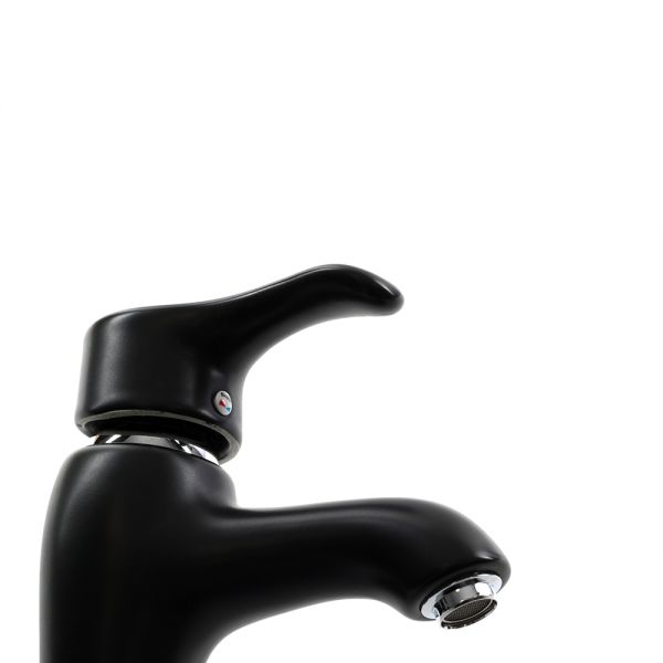 Смеситель для раковины Melana MLN-F-002CBK-M чёрный матовый