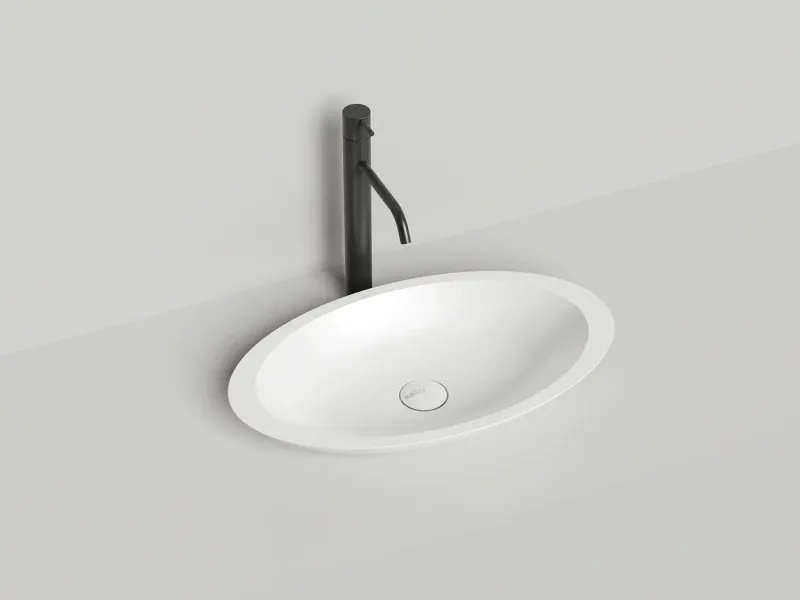 Накладная раковина Salini Callista 02 S-Stone 1101202SMRH 58см RAL снаружи