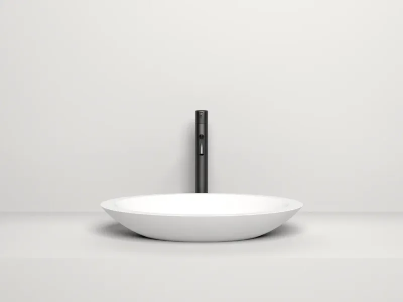 Накладная раковина Salini Callista 02 S-Sense 1101102GRF 58см RAL полностью