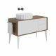 Раковина накладная Kerama Marazzi ArtBasin Conchiglia CC.wb.50\WHT.M 50 см белый матовый