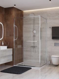 Душевой уголок CEZARES LUX-AH-FS-11-120/100-C-CR