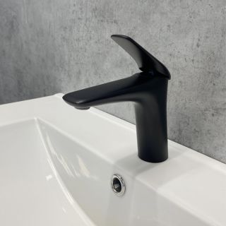 Смеситель для раковины Comforty чёрный матовый FC074A-CMT