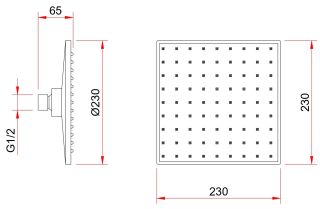 Душевой комплект Berges Nardis 3S хром 071005