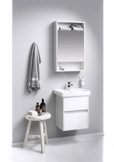 Зеркальный шкаф Aqwella Сити SIT0405DK 50см