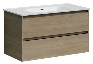 Подвесная тумба под раковину Sancos Cento CN90KE 90см карпатская ель